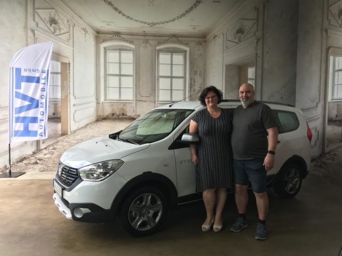 Dacia Lodgy Stepway Arktis Weiss